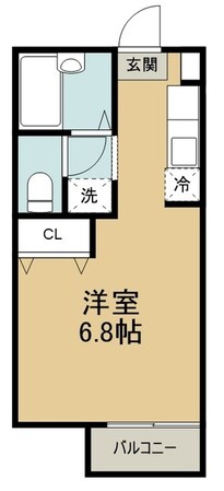 フラリッシュの物件間取画像